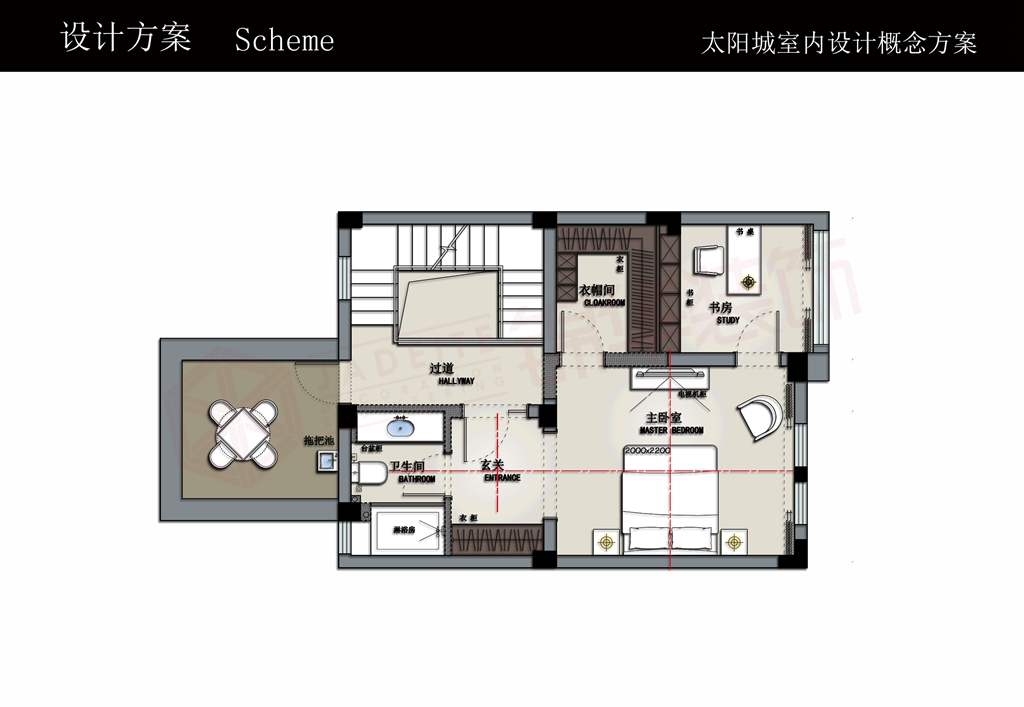 太陽城350平禪意東方裝修-別墅-新中式